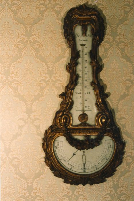 Thermomètre-baromètre (thermomètre centigrade)