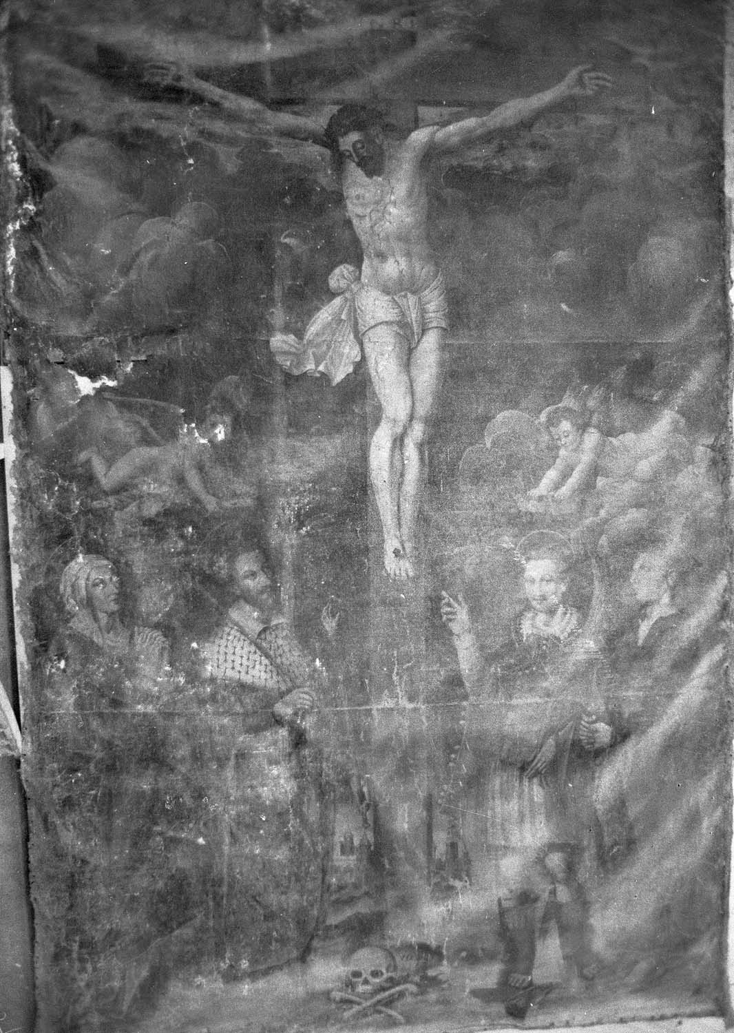 Peinture sur toile: la Crucifixion - © Ministère de la Culture (France), Médiathèque du patrimoine et de la photographie, diffusion RMN-GP