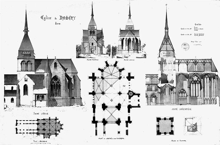 Plans, coupes, élévations