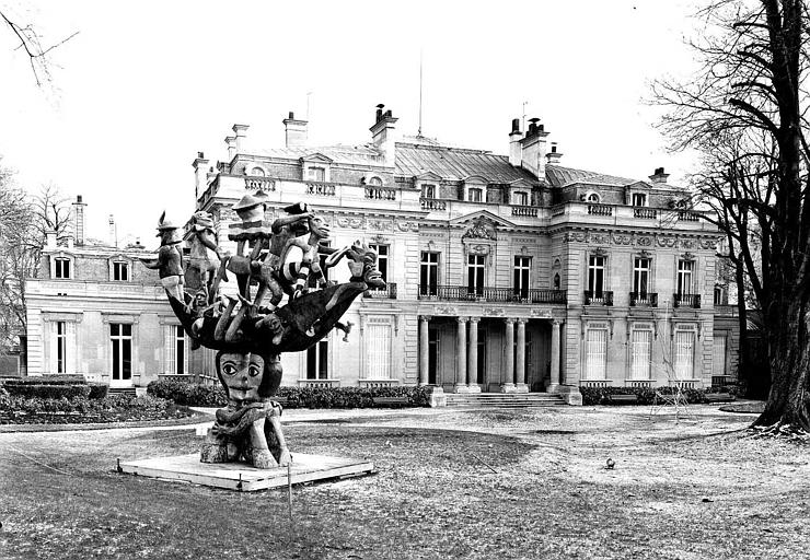 Façade sur le jardin