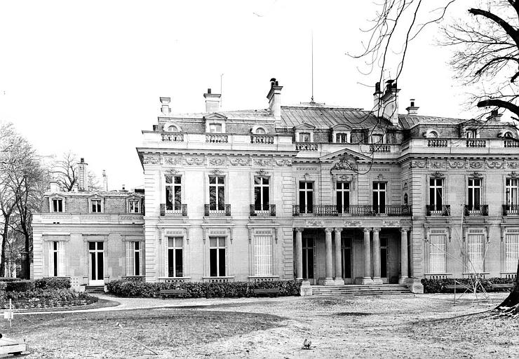 Façade sur le jardin