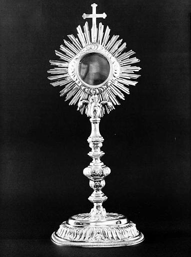 Ostensoir en argent