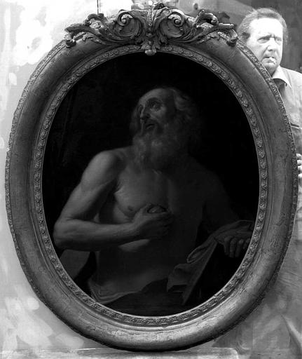 Peinture sur toile : Saint Jérôme