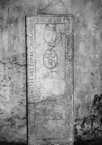 dalle funéraire de Marie Turpin - © Ministère de la Culture (France), Médiathèque du patrimoine et de la photographie (objets mobiliers), tous droits réservés