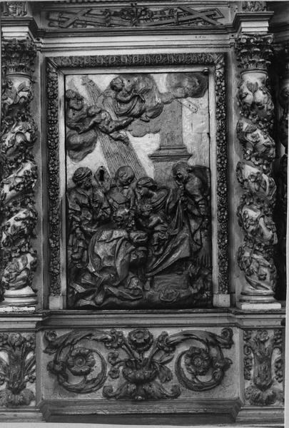 détail de la porte du tabernacle - © Ministère de la Culture (France), Médiathèque du patrimoine et de la photographie (objets mobiliers), tous droits réservés