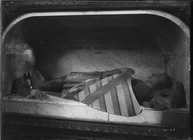 monument sépulcral (gisant) de Guillaume de Parthenay