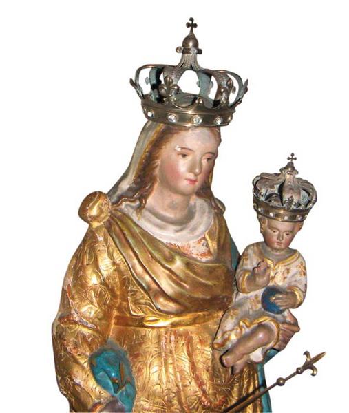 statue : vierge à l?enfant dite Notre-Dame des Grâces - © Ministère de la culture (France), Médiathèque du patrimoine et de la photographie, tous droits réservés ; CAOA des Deux-Sèvres