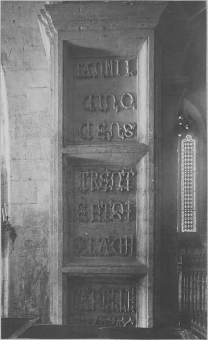 plaques commémoratives (?) - © Ministère de la Culture (France), Médiathèque du patrimoine et de la photographie, diffusion RMN-GP