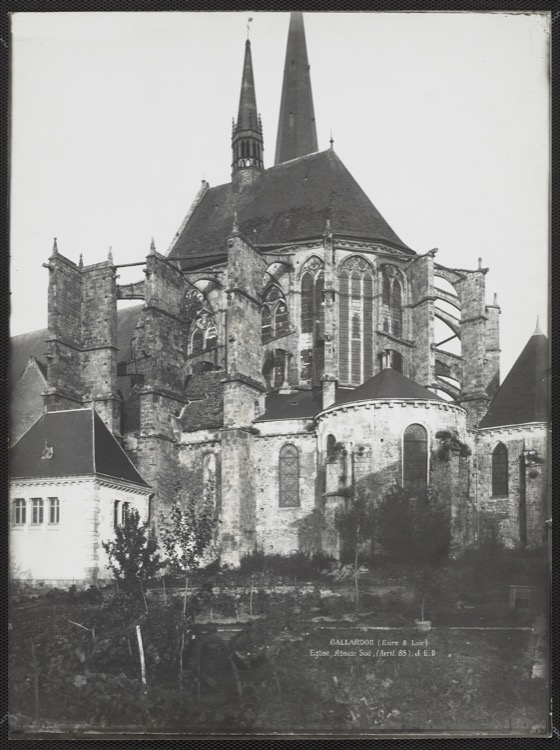 Chevet depuis le sud-est