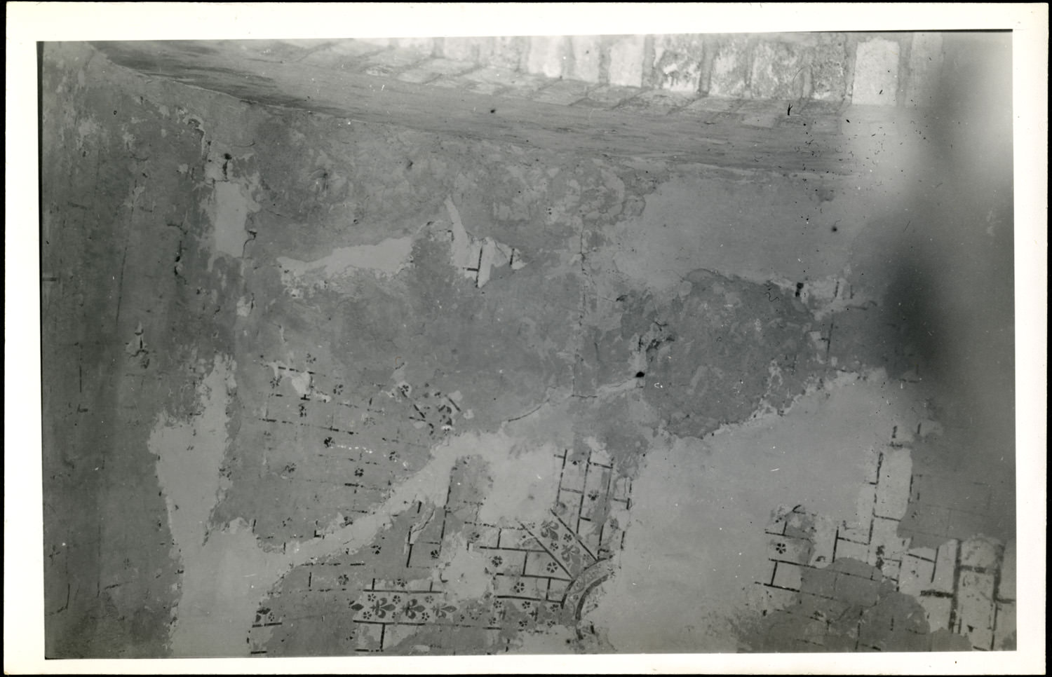 Peintures de la voûte en berceau