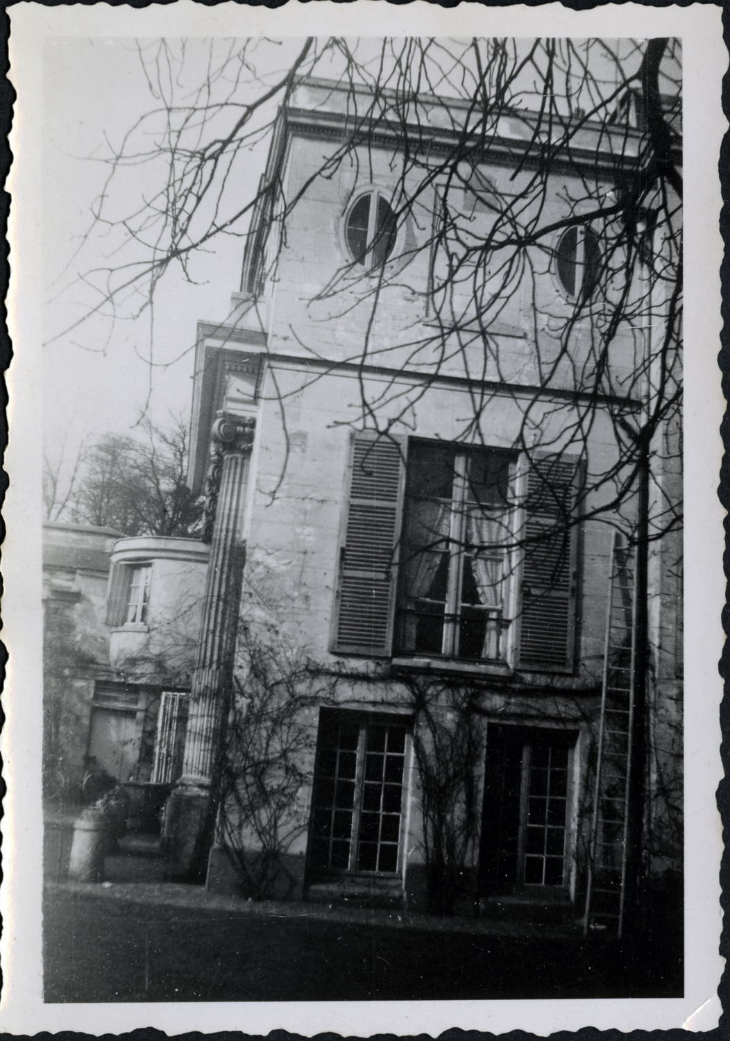 Angle de la façade