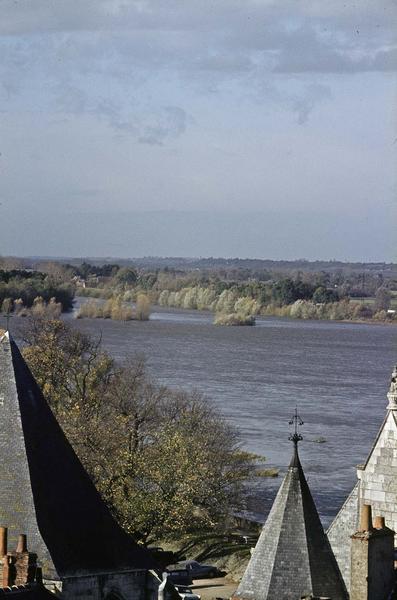 Vue sur la Loire prise du château