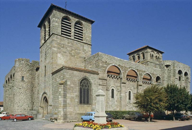 Façade sud, clocher de l'église