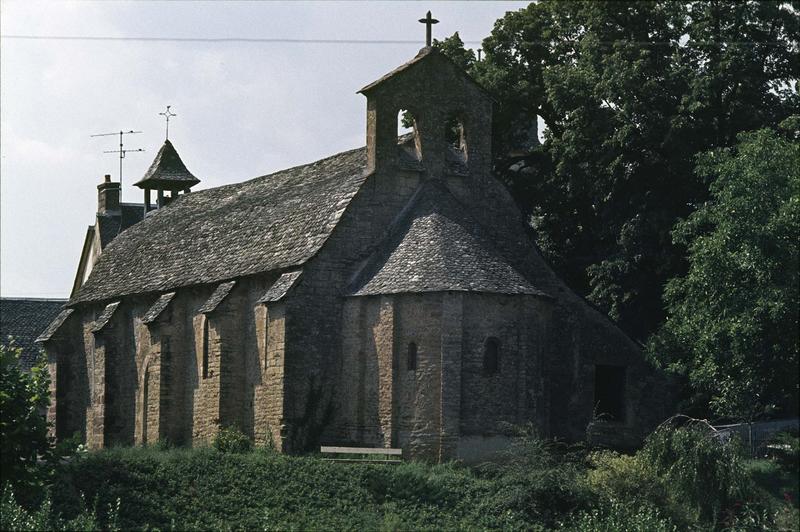 Ensemble sud-est, clocher et lanternon