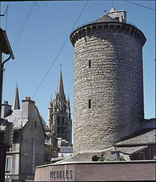 Ensemble de la tour et flèche de la cathédrale