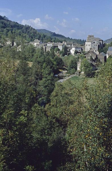 Vue générale de la ville, ensemble sud-est de l'église