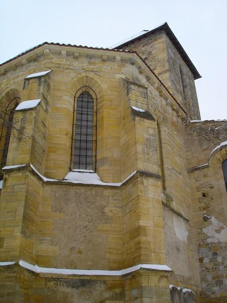 Ancienne église Notre-Dame : vue partielle du chevet