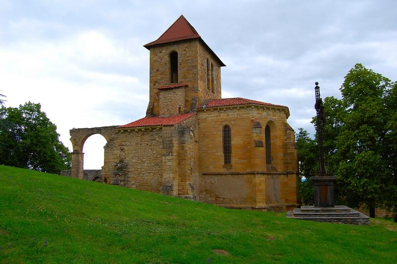 Ancienne église Notre-Dame : vue générale, ensemble sud