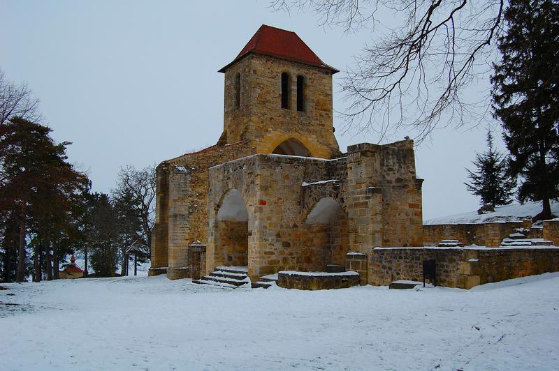 Ancienne église Notre-Dame : vue générale, ensemble sud-ouest