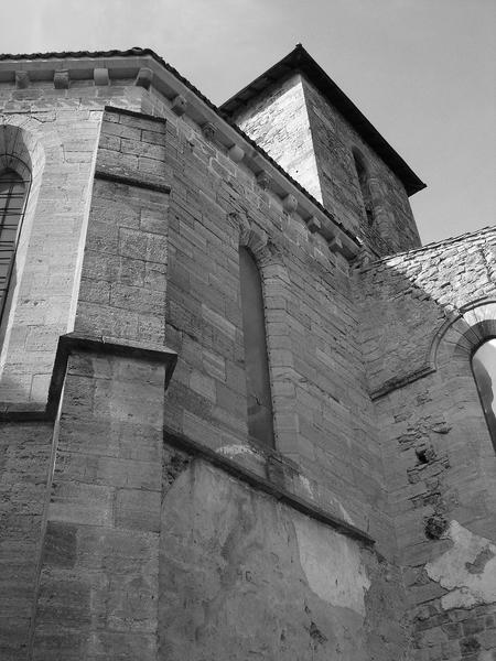 Ancienne église Notre-Dame : vue partielle du chevet