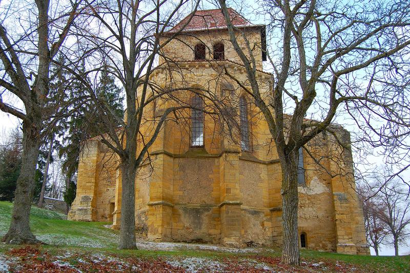 Ancienne église Notre-Dame : vue générale du chevet