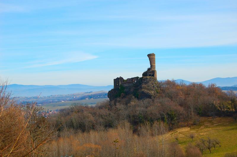 vue générale du château dans son environnement