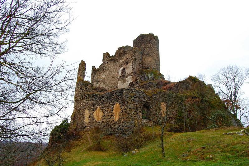 vue générale du château, ensemble nord-est