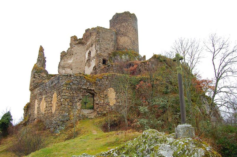 vue générale du château, ensemble nord