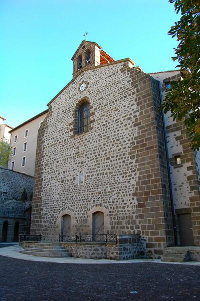 vue générale de la façade nord de la chapelle