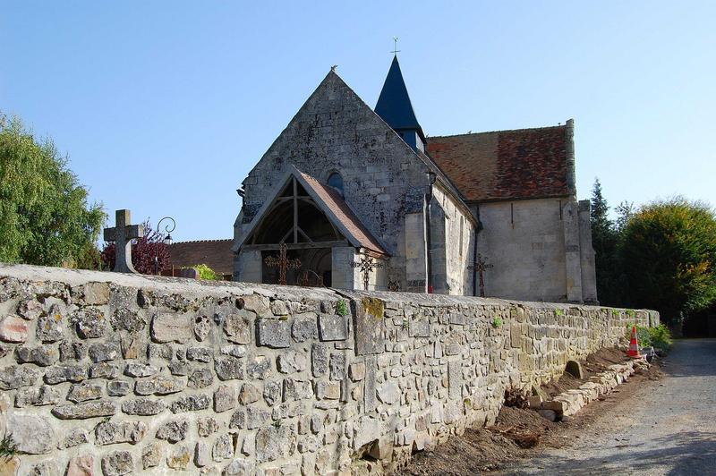 vue partielle de la façade, ensemble sud-ouest