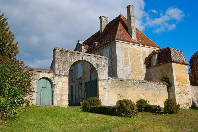 vue générale des bâtiments, ensemble ouest