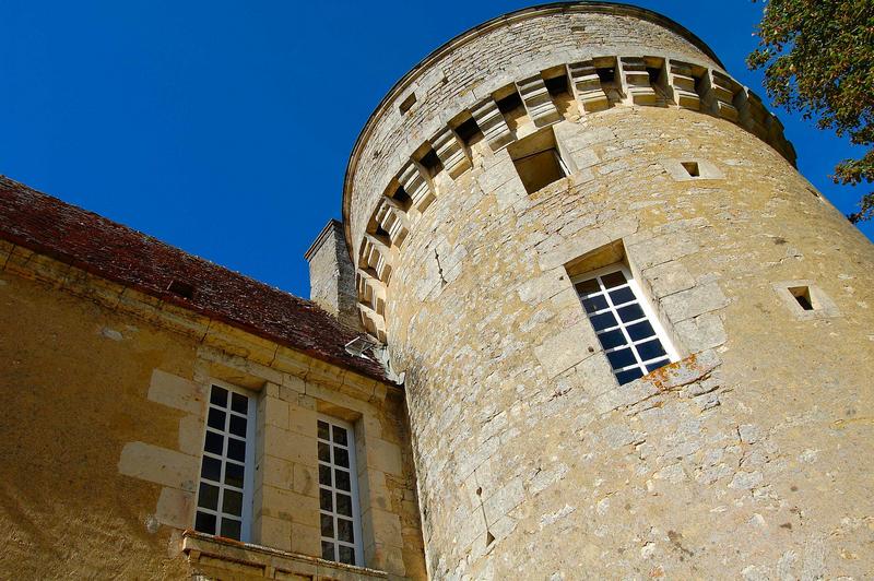 vue partielle, tour, façade sud-est