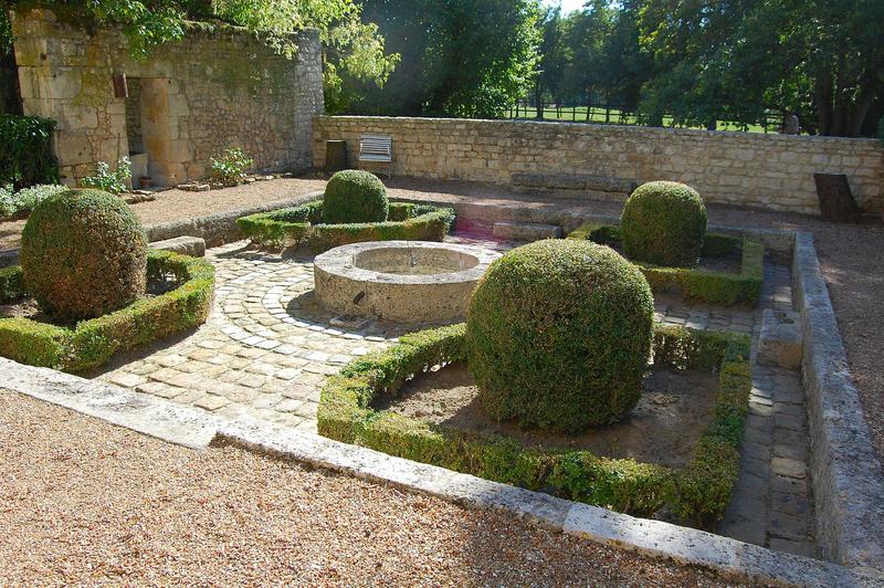 vue générale du jardin intérieur