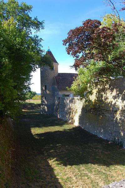 vue générale du fossé sud