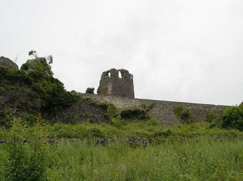 vue partielle des ruines