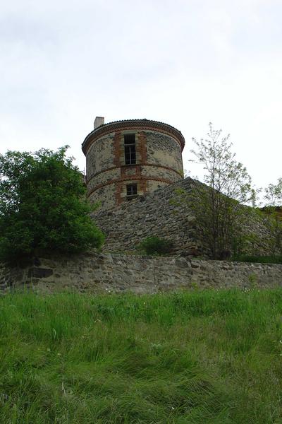 vue partielle de la tour sud-ouest