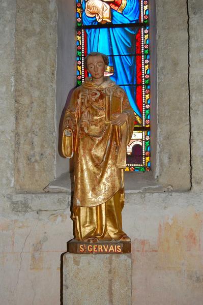 statue : saint Gervais, vue générale