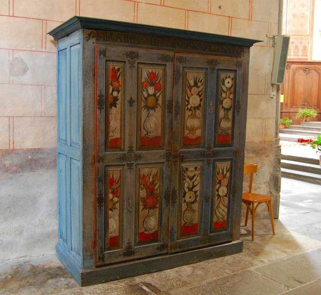 armoire à reliquaires, vue générale - © Ministère de la Culture (France), Médiathèque  du patrimoine et de la photographie, diffusion RMN-GP