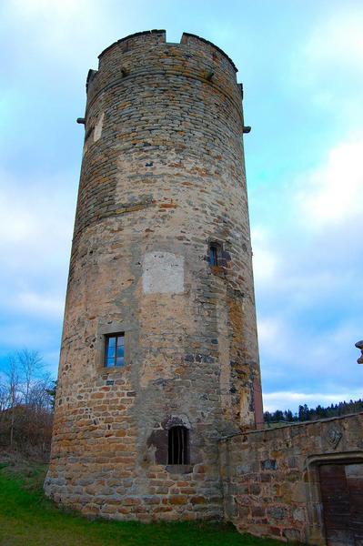 vue générale de la tour sud-ouest