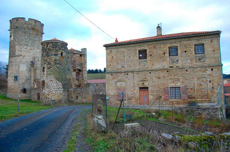 vue générale des façades sud