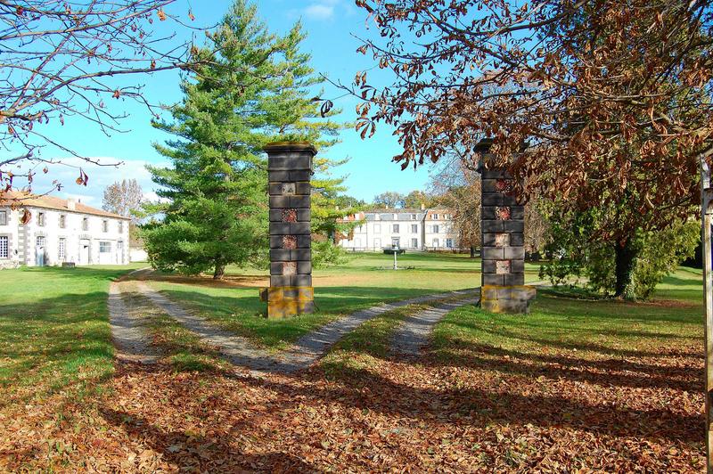 vue générale du château dans son environnement