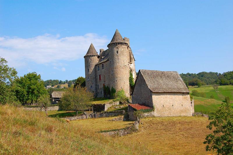 vue générale du château dans son environnement