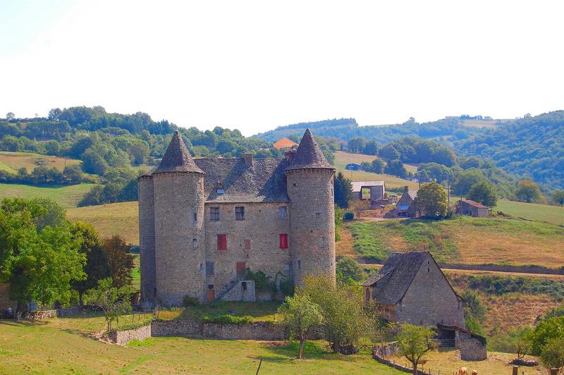 vue générale du château dans son environnement