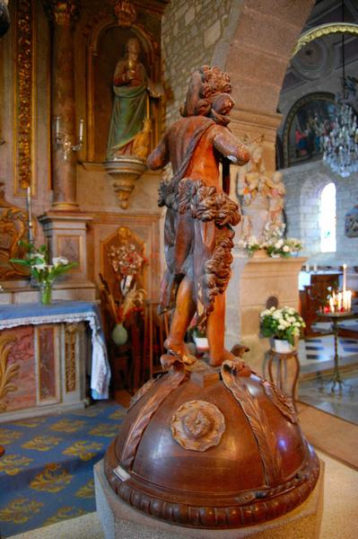 statue : Saint Jean-Baptiste, vue générale