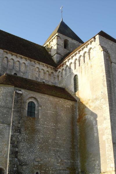 Vue partielle de la façade nord