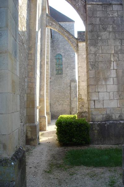 Vue partielle des arcs-boutants sud