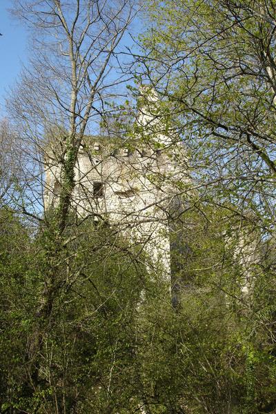 Vue partielle des ruines