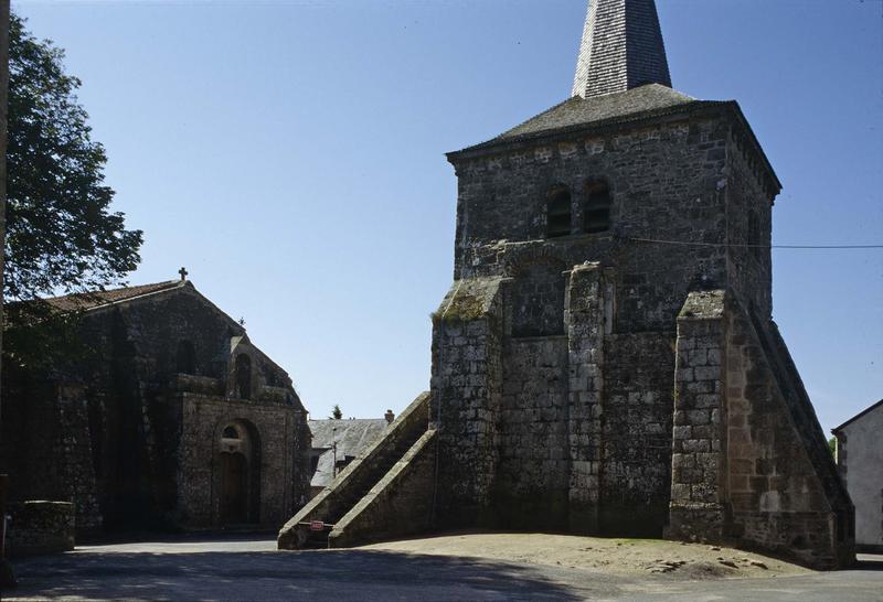 Ensemble nord-ouest et clocher séparé