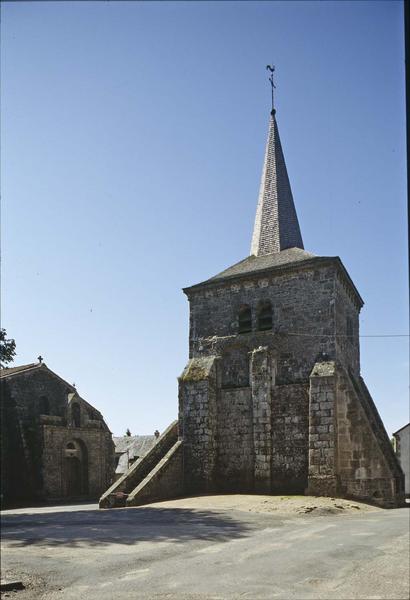 Ensemble nord-ouest et clocher séparé