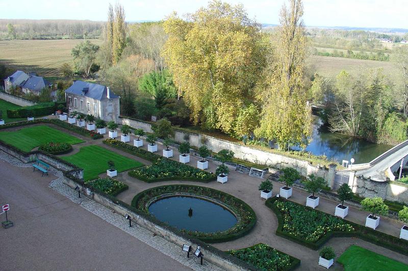 vue partielle des jardins